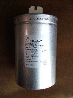 New epcos power factor correction capacitor 480V/31KVAR 