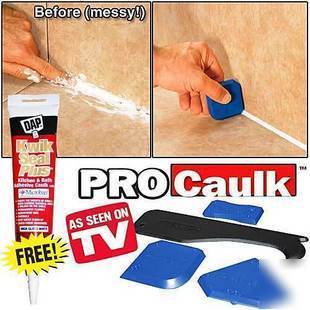 Pro caulk procaulk caulking tool kit as seen ontv 2.8OZ