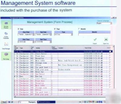 Security guard tracker tour tracking system