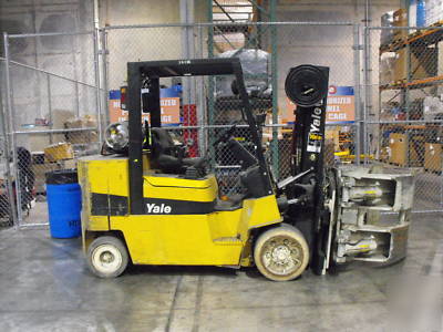 Yale lift truck forklift model GLC120MJNGAF084 