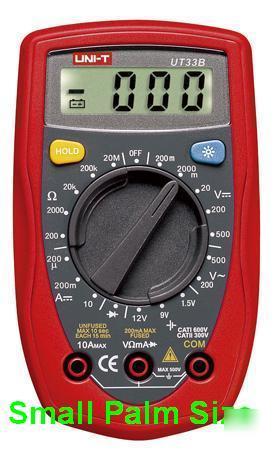 UT33B palm size portable volt amp digital multimeter
