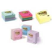 3M post-it ribbon note cube assorted 3IN x 3IN