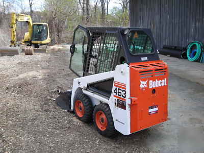 Bobcat 463- series year 2008 only 80 hours heated cab