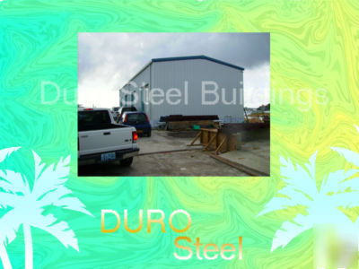 Duro steel boat storge garage 30X108X14 metal buildings