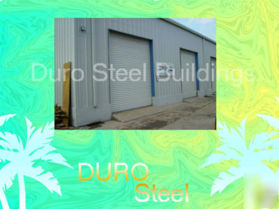 Duro steel boat storge garage 30X108X14 metal buildings