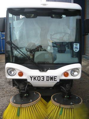 Johnston compact C50 fully reconditioned road sweeper