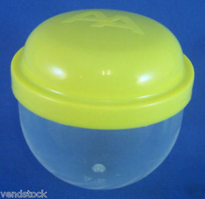 New 50 yellow 2 inch vending machine capsules for craft