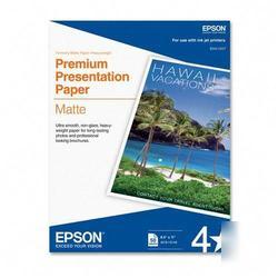 New epson matte heavyweight inkjet paper S041257