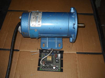 Pacific scientific 1/4 hp motor + minarik control......