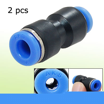 Pneumatic adapter connection 6MM to 4MM push in fitting