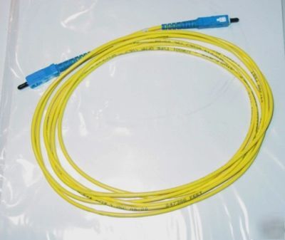Sc fiber optic patchcord sm, simplex, 2 meters
