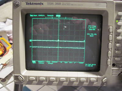 Tds 360 digital oscilloscope 200MHZ 1GS/s unit