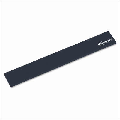 Innovera rubber keyboard wrist rest, black