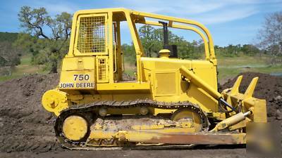 John deere 750 dozer bulldozer