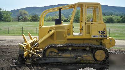 John deere 750 dozer bulldozer