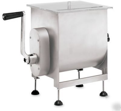 New lem 25LB meat mixer - manual or motorized