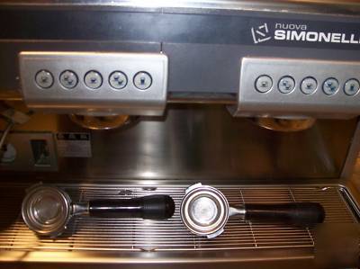 Nuova simonelli aurelia/2 group espresso machine mint 