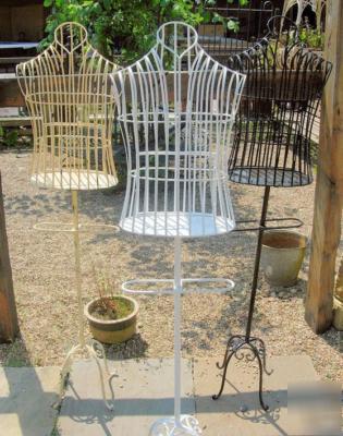 Ornamental french wirework dressmakers mannequin dummy