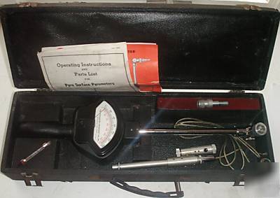 Pyrometer analog thermocouple thermometer no 22 0-1200F