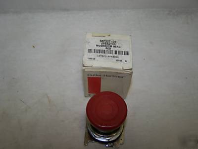 Cutler-hammer pushbutton operator, red 10250T122 
