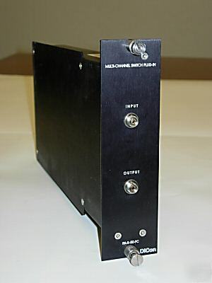 Dicon variable attenuator plug-in pa-8-50-fc 0-60 db