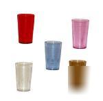 Get clear textured stackable tumbler 24OZ |2 dz|