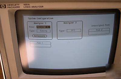 Hp 1651A logic analyzer excellent working condition