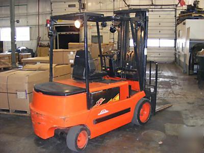 Linde BFE80 electric forklift 8000# 