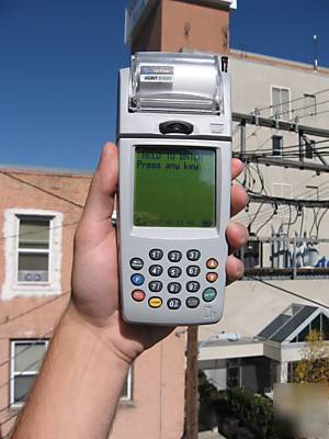 New nurit 8000 gprs with wireless merchant account