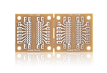 New radioshack dual general-purpose ic pc board 276-159