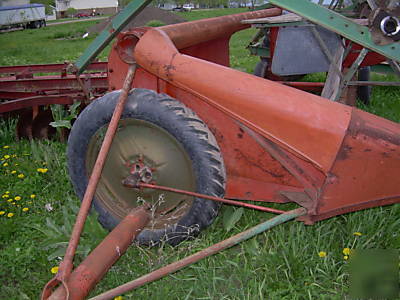 1940's vintage case swather / on transporter good shape