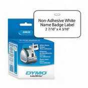 Dymo non-adhesive labelwriter name badge white |1 box|