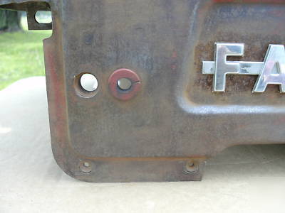 Farmall cub ~ hood / fuel tank 