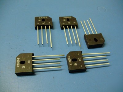 KBU606 semiconductor bridge rectifier 6.0A 800V (5PC)