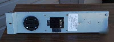 Milbank rvmhpof 50A nema 14-50 power outlet module