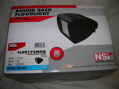 175 watt metal halide round back floodlight