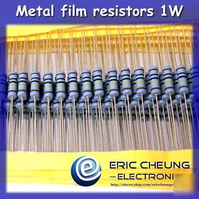 50PCS 560 ohm metal film resistors 1W +/-1%