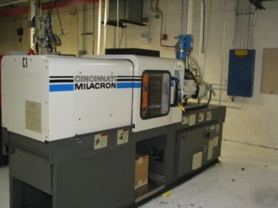 55 ton, 1.29 oz injection molding machine cincinna