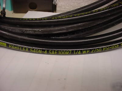 Bundle of 10 hi pressure hydraulic hoses