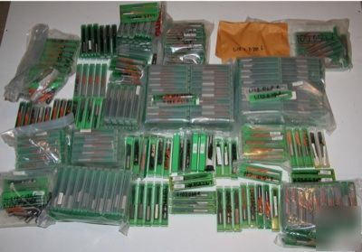 Dowel & thru-hole drill bits, 747 pc lot - no 