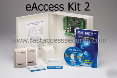 EACCESS2 proximity card system for two access points 