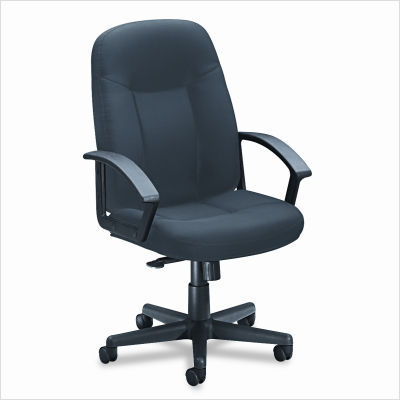 Hon VL601 mid-back swivel/tilt chair charcoal black