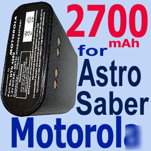 Hqrp battery for motorola saber i ii 2 MX1000 MX2000 qa