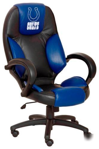 Indianapolis colts leather desk/office executive chair