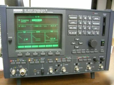 Schlumberger stabilock 4031 service monitor