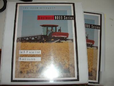 Service bulletins parts catalogue westward 9000 swather