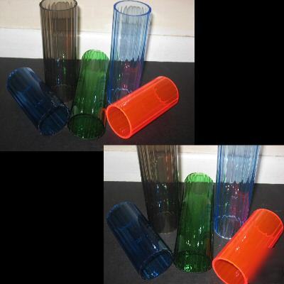 T. green round acrylic tube 2X1-3/4 (72