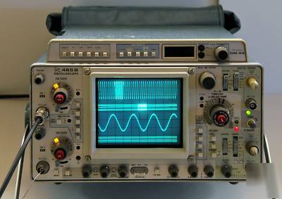 Tektronix 465B 100 mhz dual channel oscilloscope 