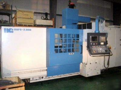 Nicholas correa euro 2000 cnc double column vmc