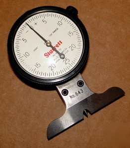 Starrett depth gage no. 643